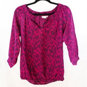 Ellie Kai silk blouse